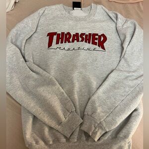 Thrasher Magazine Grey Sweatshirt